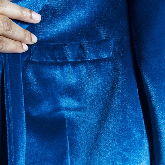 Self Portrait Velvet Blazer - Picture 4 of 8